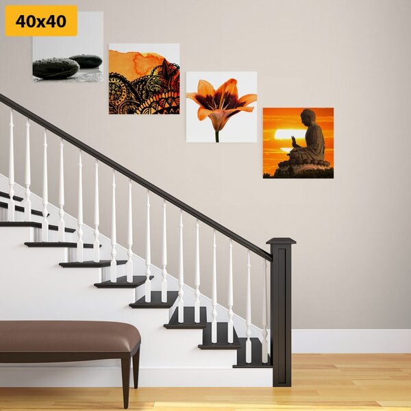 Set tablouri Feng Shui în stilul unic