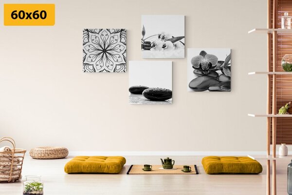 Set tablouri mirosul liniștei Feng Shui