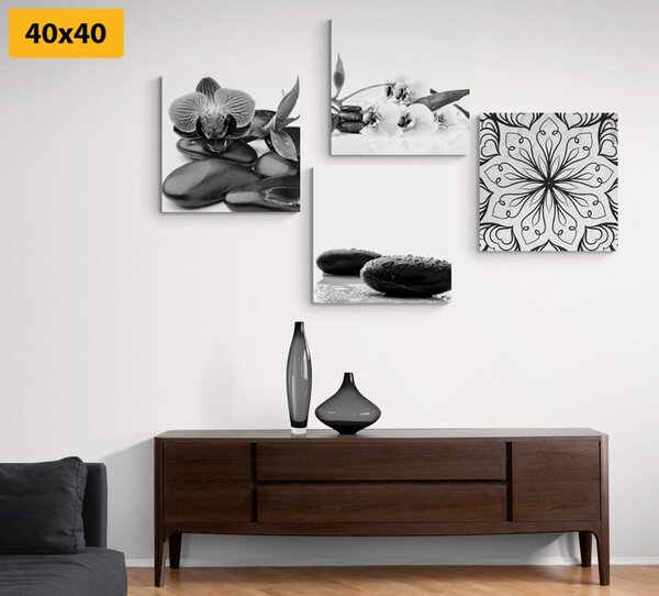 Set tablouri mirosul liniștei Feng Shui
