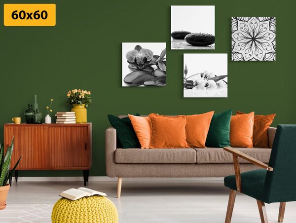 Set tablouri mirosul liniștei Feng Shui