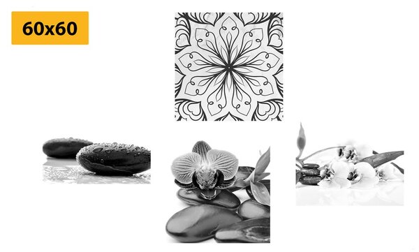 Set tablouri mirosul liniștei Feng Shui