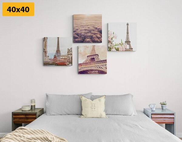Set tablouri Turnul Eiffel în Paris