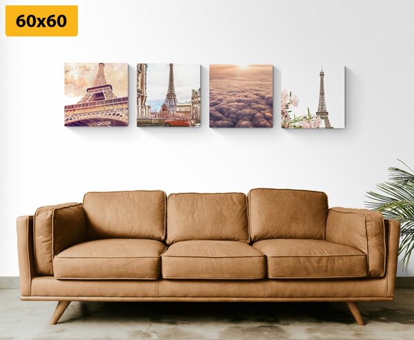 Set tablouri Turnul Eiffel în Paris