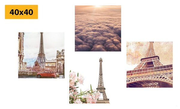 Set tablouri Turnul Eiffel în Paris