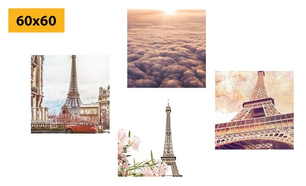 Set tablouri Turnul Eiffel în Paris