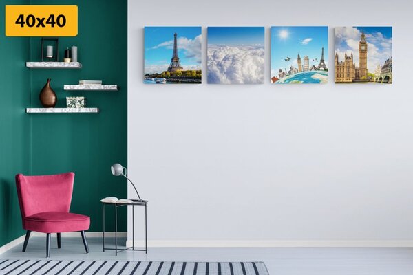 Set tablouri monumente celebre ale lumii
