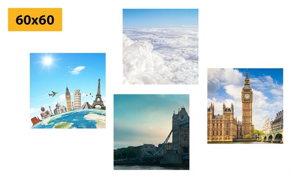 Set tablouri excursie în Londra