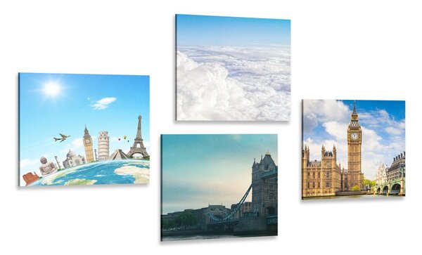 Set tablouri excursie în Londra
