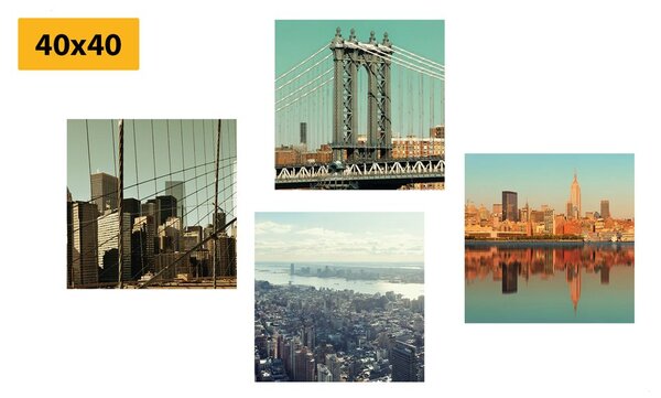 Set tablouri vedere la orașul New York