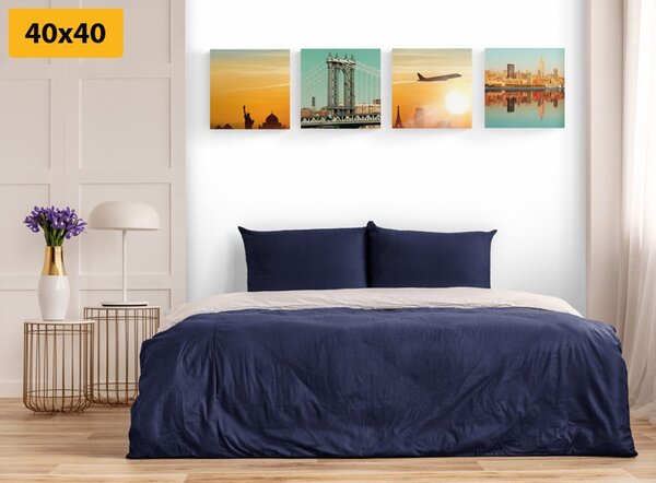 Set tablouri drumul în New York