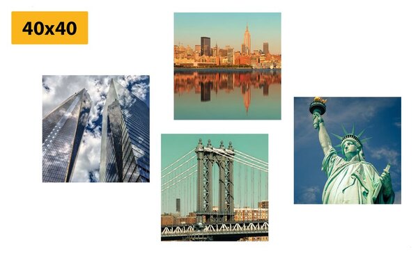 Set tablouri frumusețea orașului New York