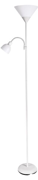 Brilagi - Lampadar ARIANA 1xE27/100W/230V + 1xE14/25W alb