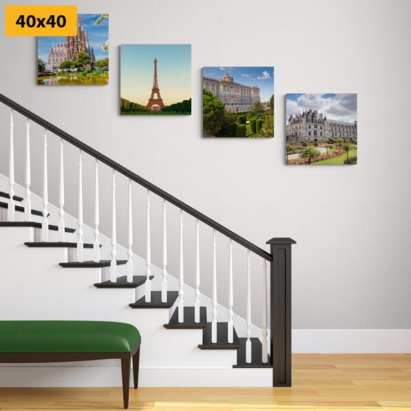 Set tablouri cele mai uimitoare monumente turistice din lume