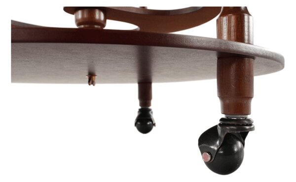 Carucior servire GLOBUS 2-324, nuc, 50x94 cm