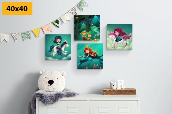 Set tablouri lume magică
