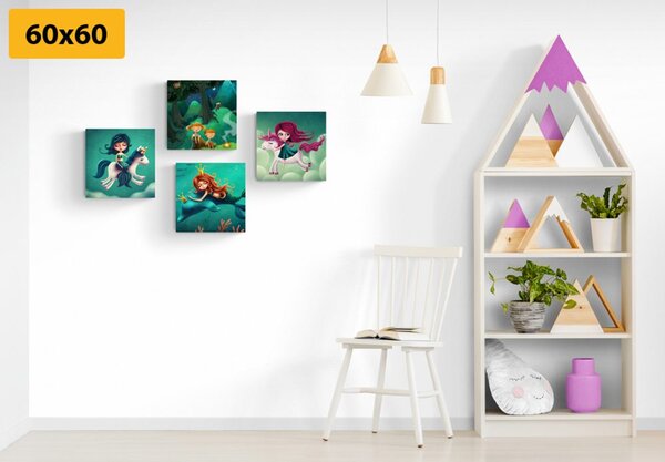 Set tablouri lume magică