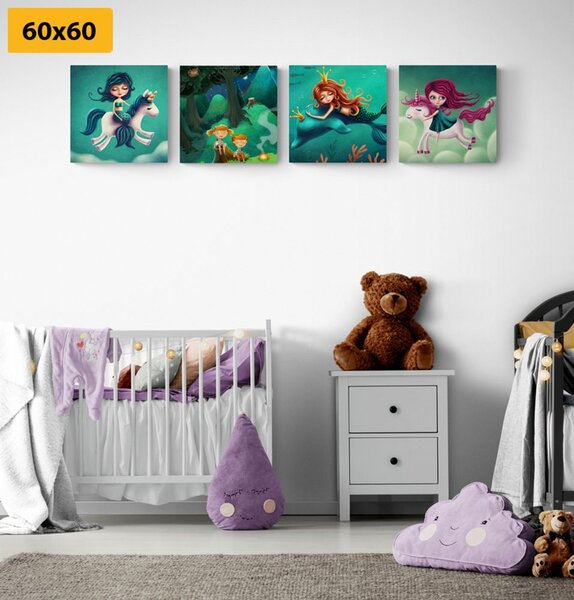 Set tablouri lume magică
