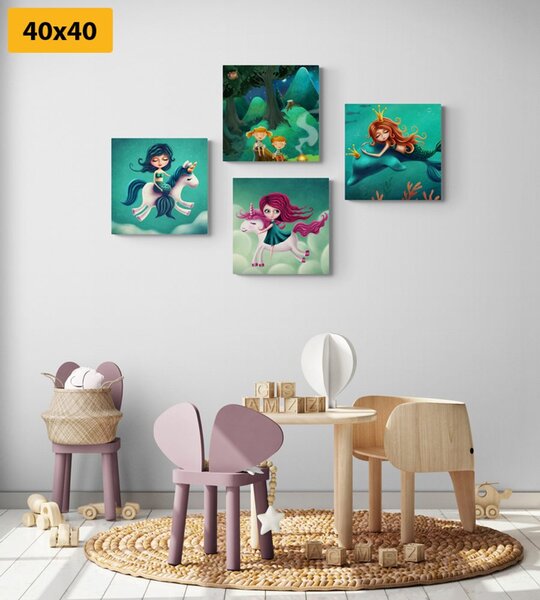 Set tablouri lume magică