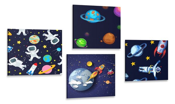 Set tablouri univers misterios