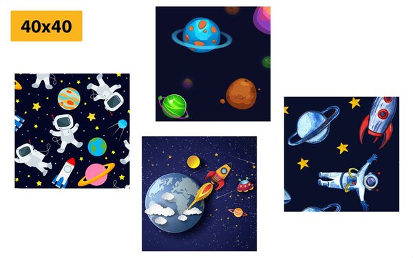 Set tablouri univers misterios
