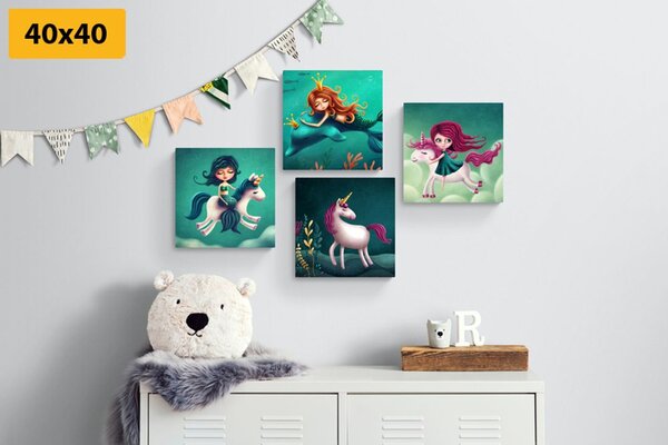 Set tablouri creaturi de basm