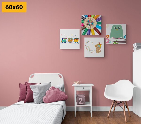 Set tablouri într-un design jucăuș
