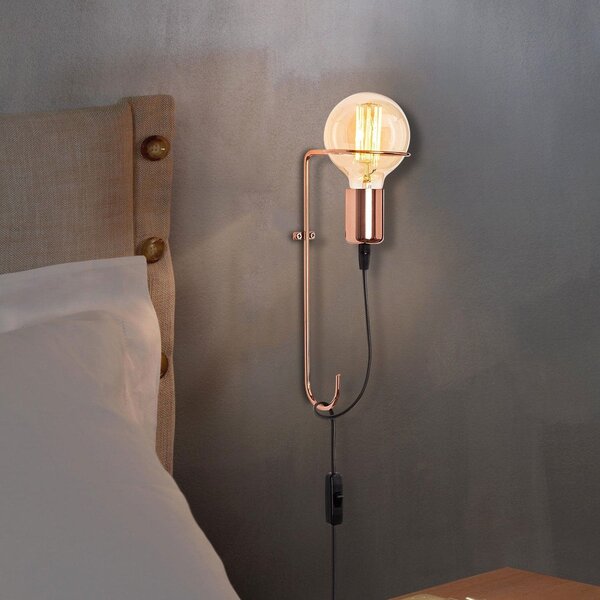 Lampa perete 3661, bronz, metal, 9x15x30 cm