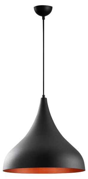 Lustra BERCESTE N-1390, negru, metal, 41x133 cm