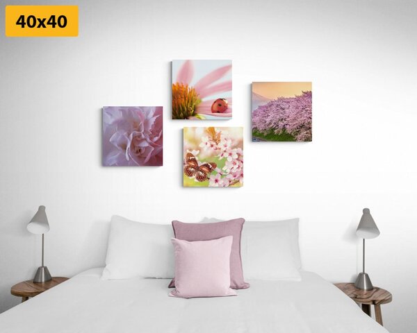 Set tablouri înflorirea naturii