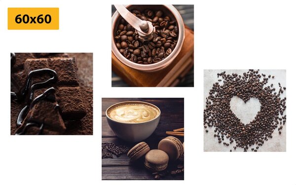 Set tablouri pentru iubitorii de cafea