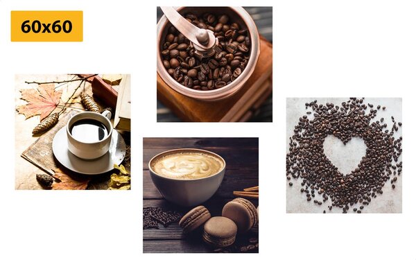 Set tablouri farmec de cafea
