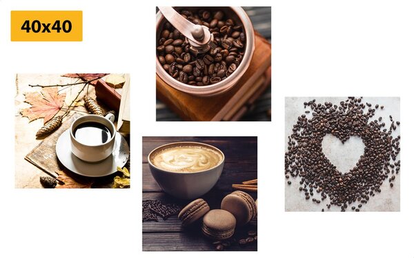 Set tablouri farmec de cafea