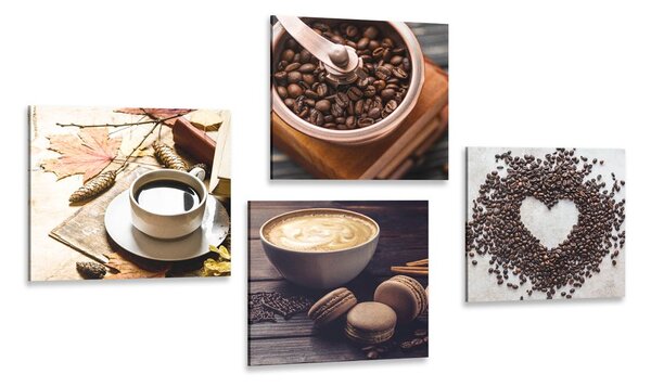 Set tablouri farmec de cafea
