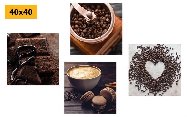 Set tablouri pentru iubitorii de cafea