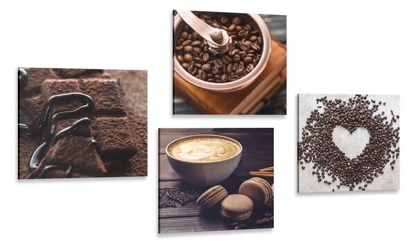 Set tablouri pentru iubitorii de cafea