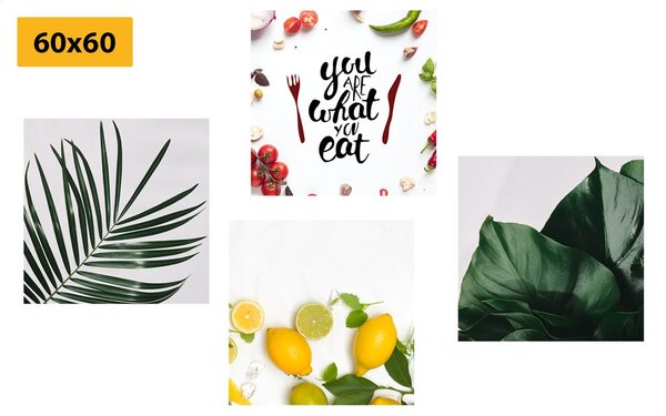 Set tablouri pentru bucătărie în design unicat