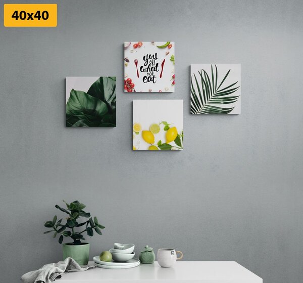 Set tablouri pentru bucătărie în design unicat