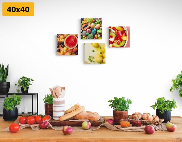 Set tablouri fructe suculente