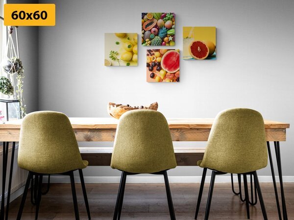 Set tablouri fructe variate