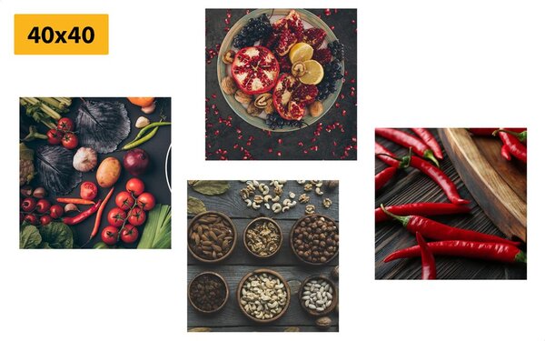 Set tablouri specialități culinare