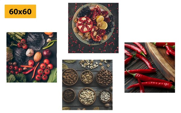 Set tablouri specialități culinare