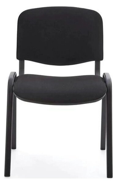 Scaun ISO, negru, stofa, 53x55x82 cm