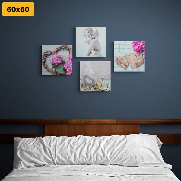 Set tablouri în design vintage interesant