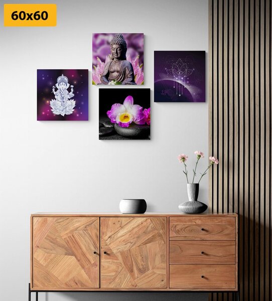 Set tablouri Feng Shui în design mov