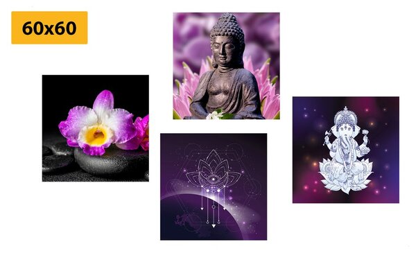 Set tablouri Feng Shui în design mov
