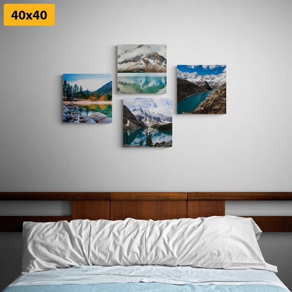 Set tablouri peisaje montane fermecătoare