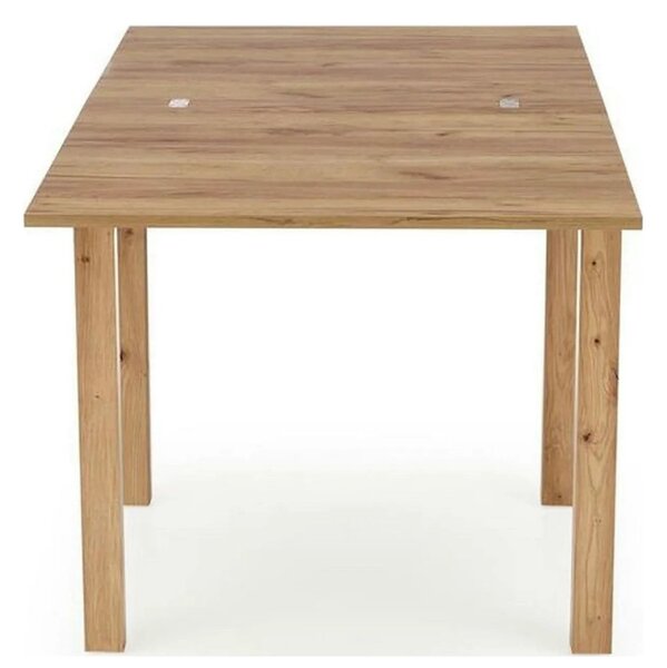 Masa extensibila GRACJAN, stejar craft, PAL laminat, 80/160x80x76 cm