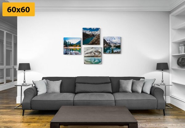 Set tablouri peisaje montane fermecătoare