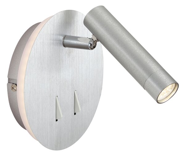 Lampă de perete modernă din oțel, inclusiv LED cu USB-C - Croft
