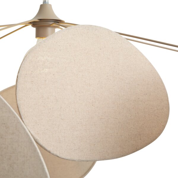 Japandi hanglamp beige 95cm - Organica